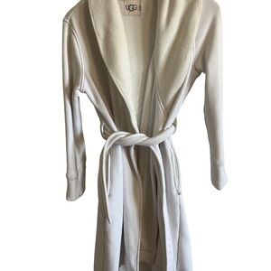 UGG Women's Soft White Lounge Robe size XS